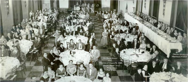 1957 Daugthers of Canicattini Dinner at Bond Hotel